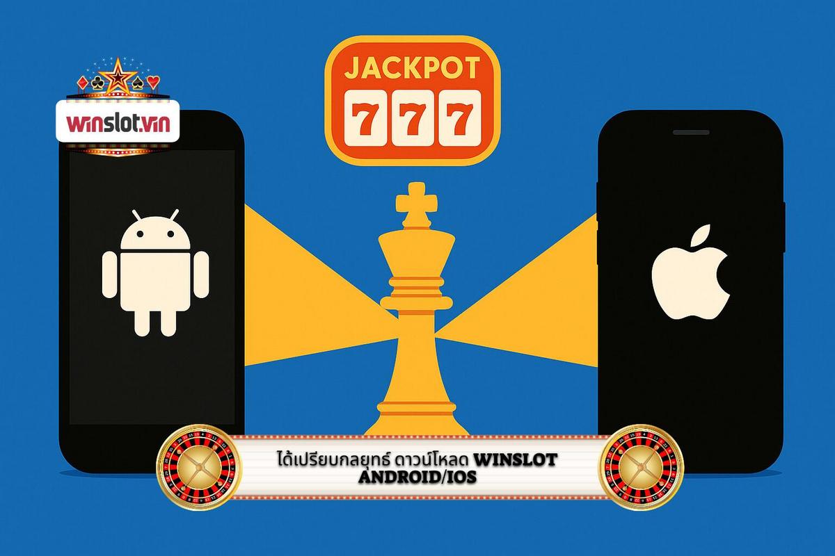 1 - ความได้เปรียบเชิงกลยุทธ์เมื่อ ดาวน์โหลด WinSlot ผ่าน Android และ iOS