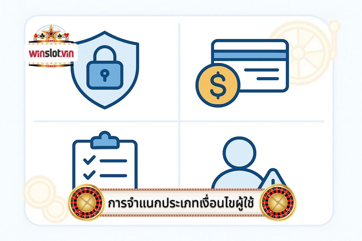 2 - การจำแนกประเภทของ ข้อกำหนดและเงื่อนไข ที่ผู้ใช้ต้องทราบ