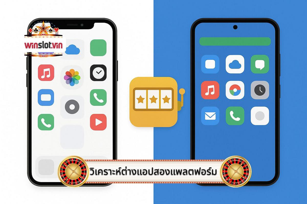 3 - การวิเคราะห์ความแตกต่างของแอปพลิเคชันบนสองแพลตฟอร์ม